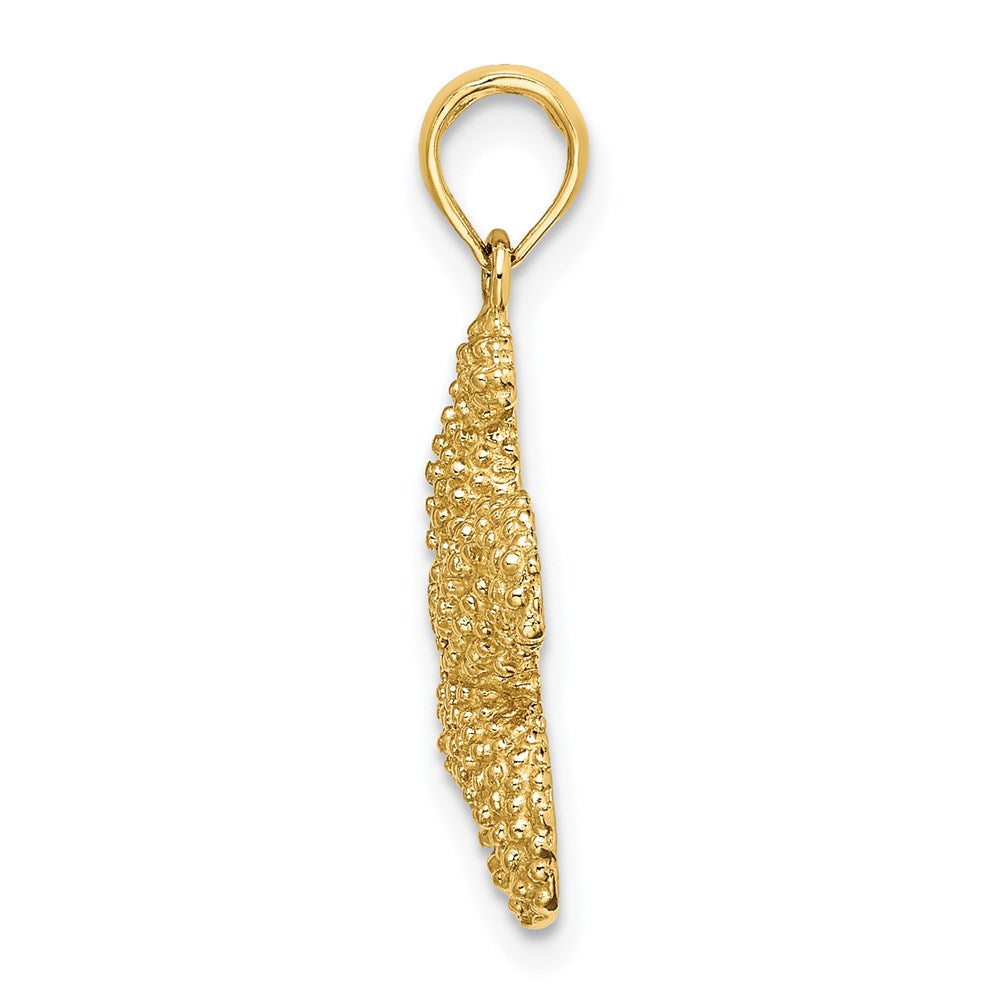 14K Gelbgold Seestern-Charm