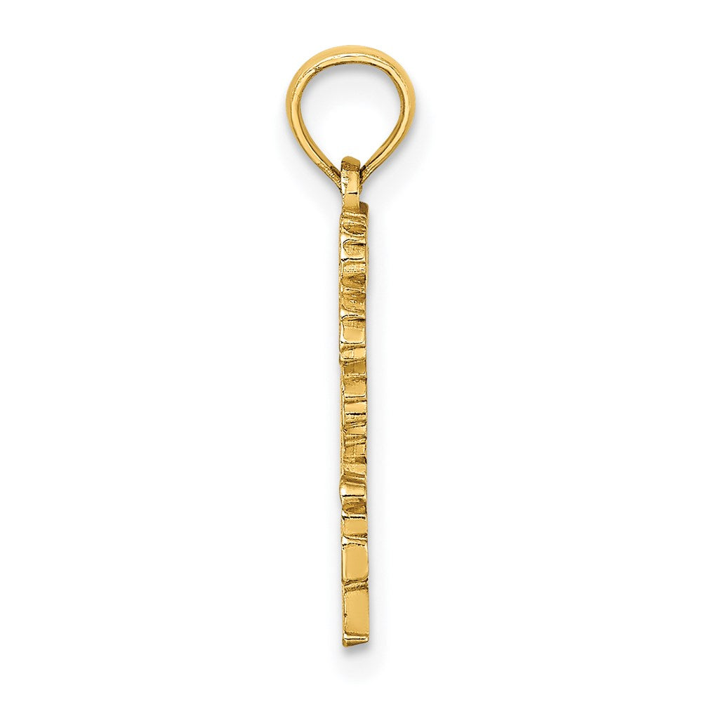 14K Gelbgold SOUTH BEACH Palmenbaum-Charm