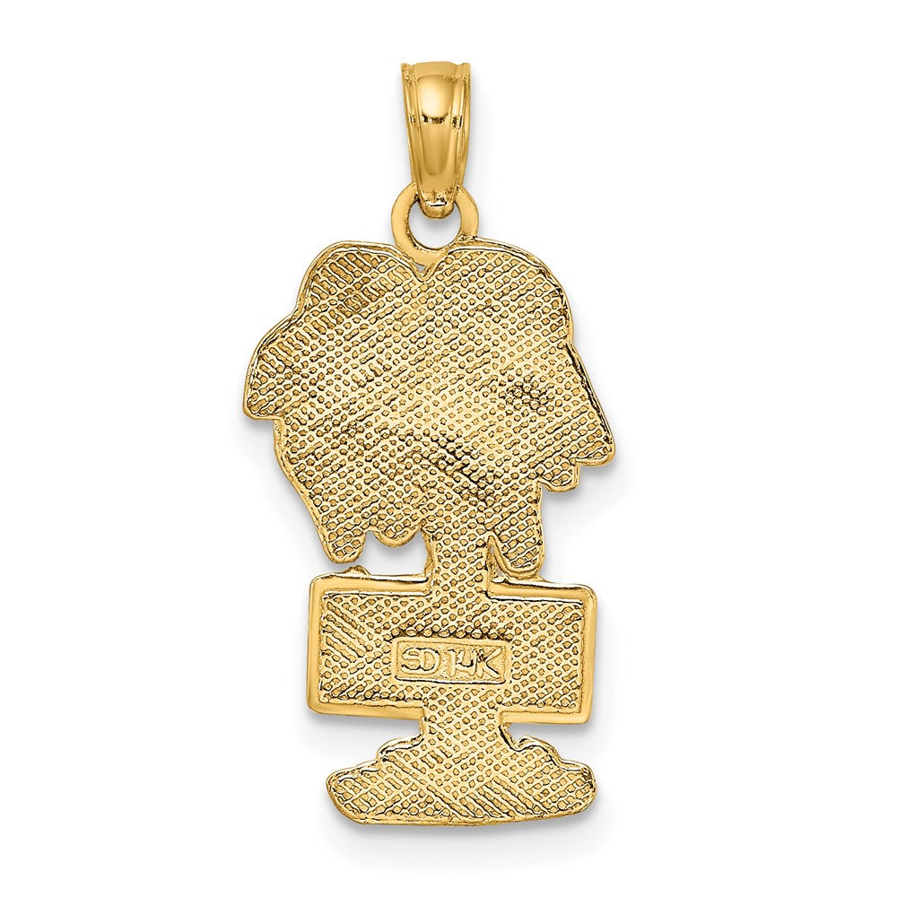 14K Gelbgold Miami Beach Palme Baum Charms