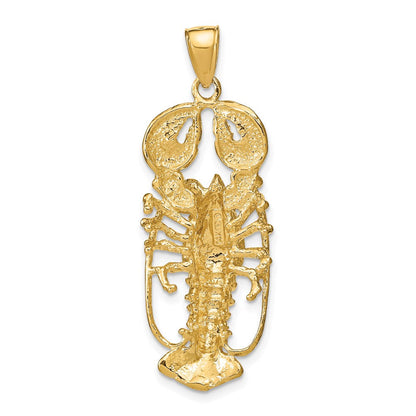 14K Gelbgold 3D-Hummer-Anhänger