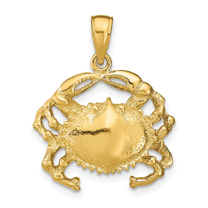 Krabben-Anhänger aus 14K Gelbgold