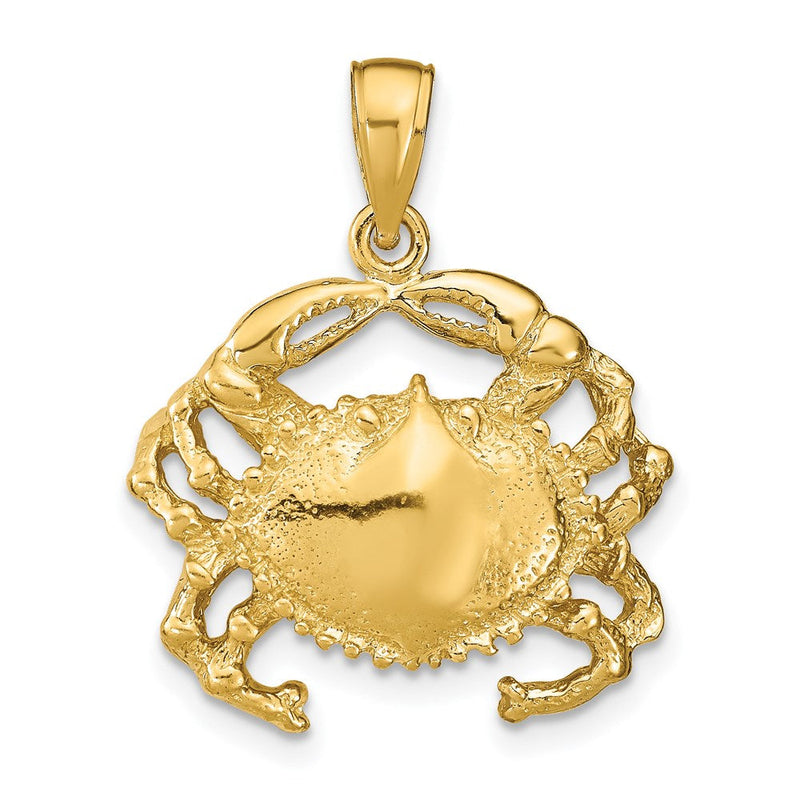 Krabben-Anhänger aus 14K Gelbgold