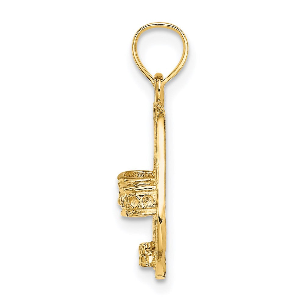 14K Gelbgold BAHAMAS Doppel-Sandalen-Charm