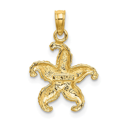 14K Gelbgold Seestern Charm