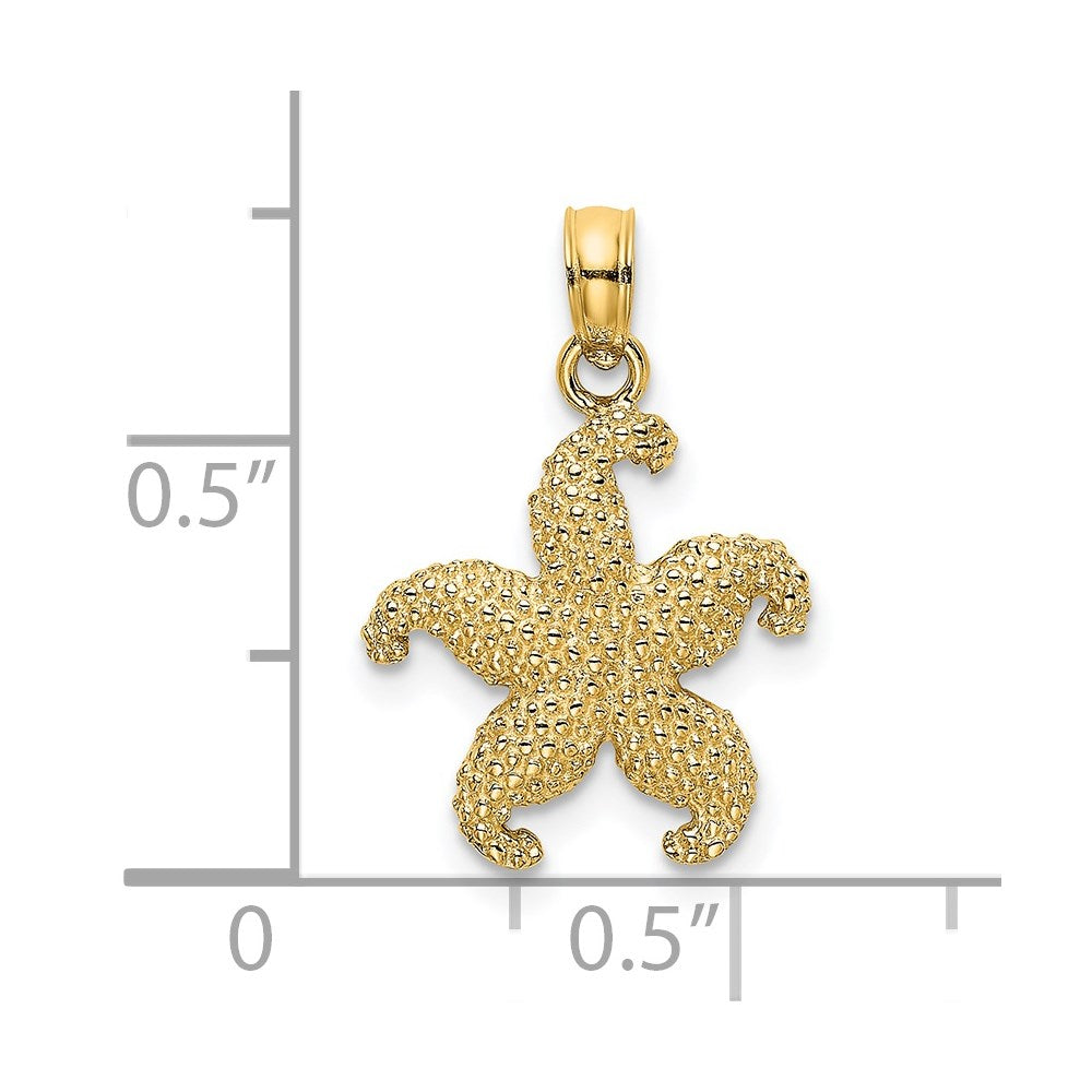 14K Gelbgold Seestern Charm