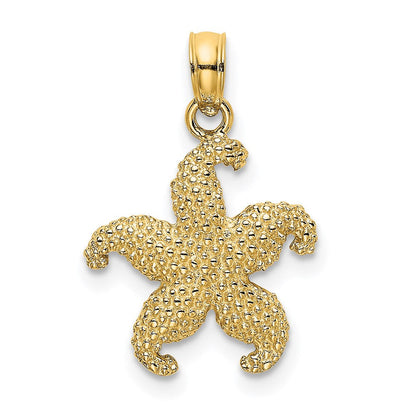 14K Gelbgold Seestern Charm