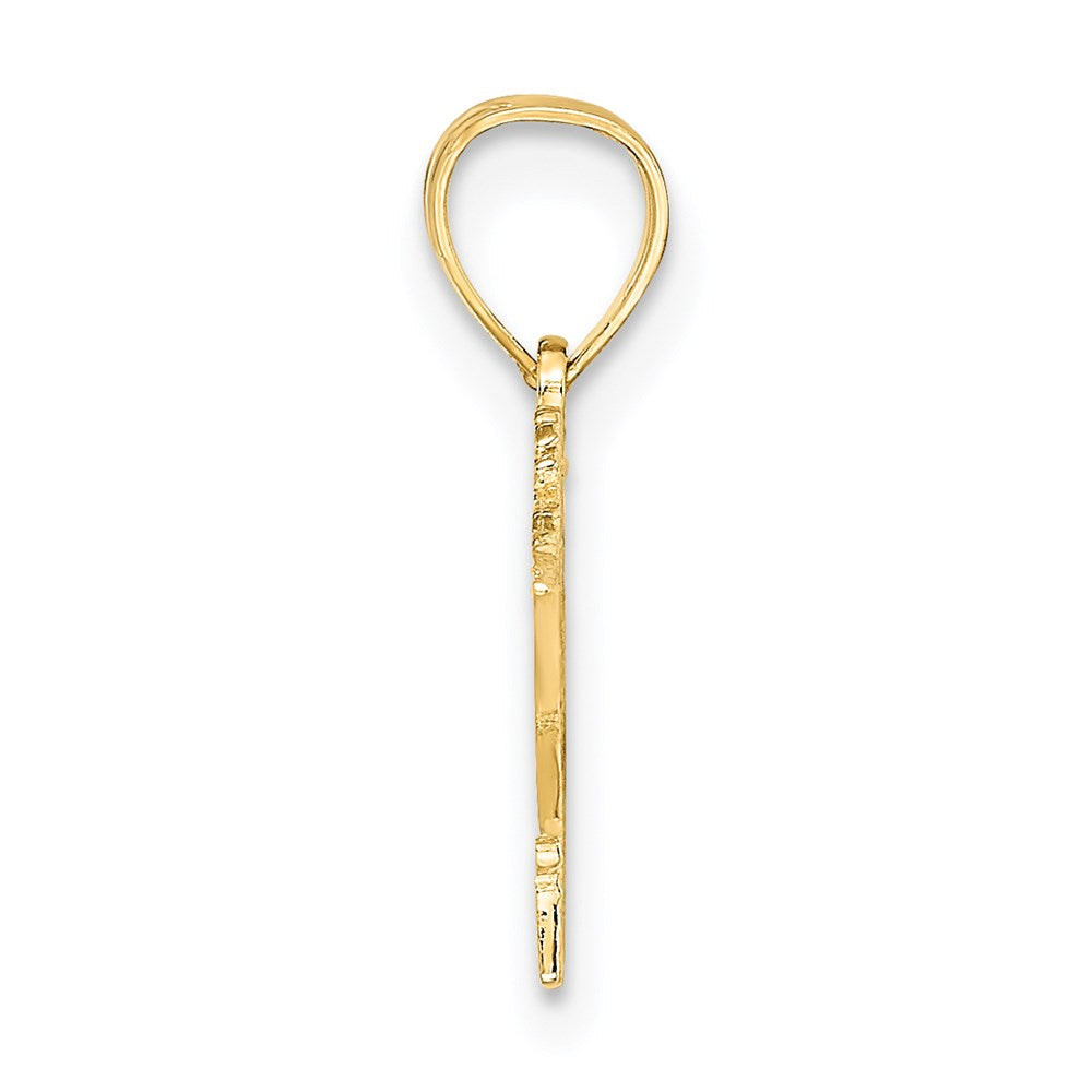 14K Gelbgold KEY WEST Kreuzfahrtschiff-Charm