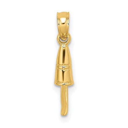 14K Gelbgold 3-d Buoy Charm