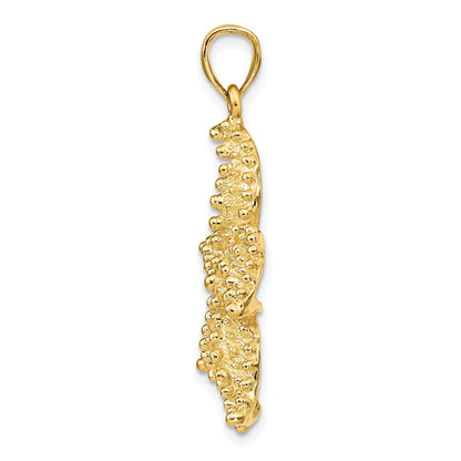 14K Gelbgold Seestern-Anhänger