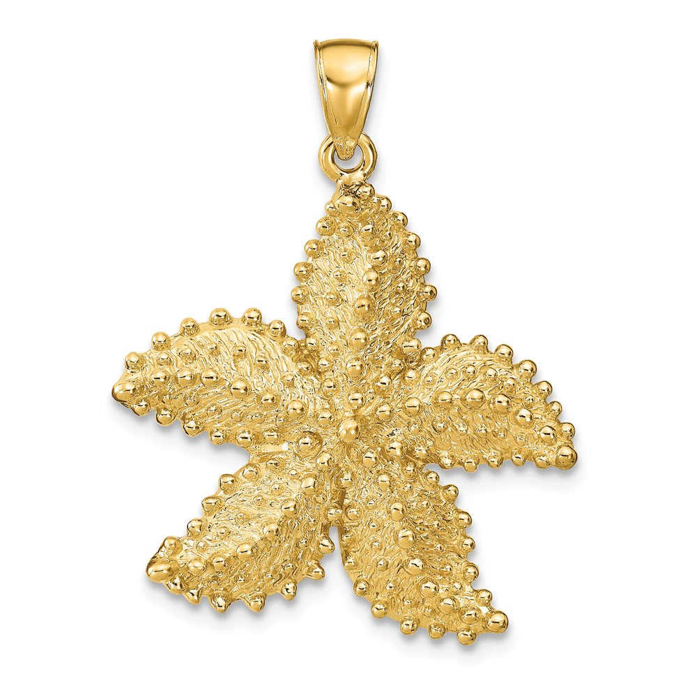 14K Gelbgold Seestern-Anhänger