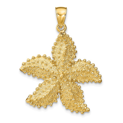 14K Gelbgold Seestern-Anhänger
