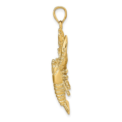 14K Gelbgold Hummer-Anhänger
