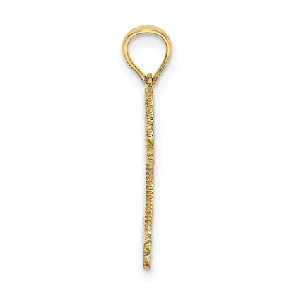 14K Gelbgold Bahamas Palme Baum Charm