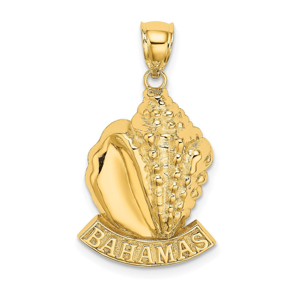 14K Gelbgold BAHAMAS Muschelschale Charm