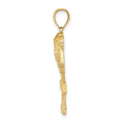 14K Gelbgold PALM BEACH Palmenbaum-Charm