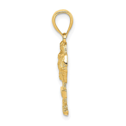 14K Gelbgold KEY WEST Palme-Tee-Charm