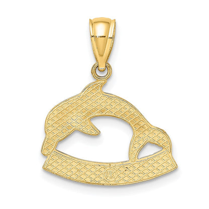 14K Gelbgold KEY WEST Delfin-Charm