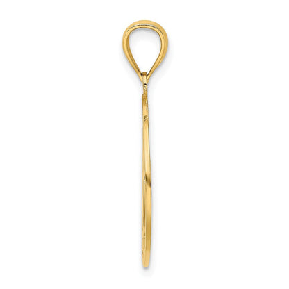14K Gelbgold CAPE MAY Charm mit Delfinen, rund
