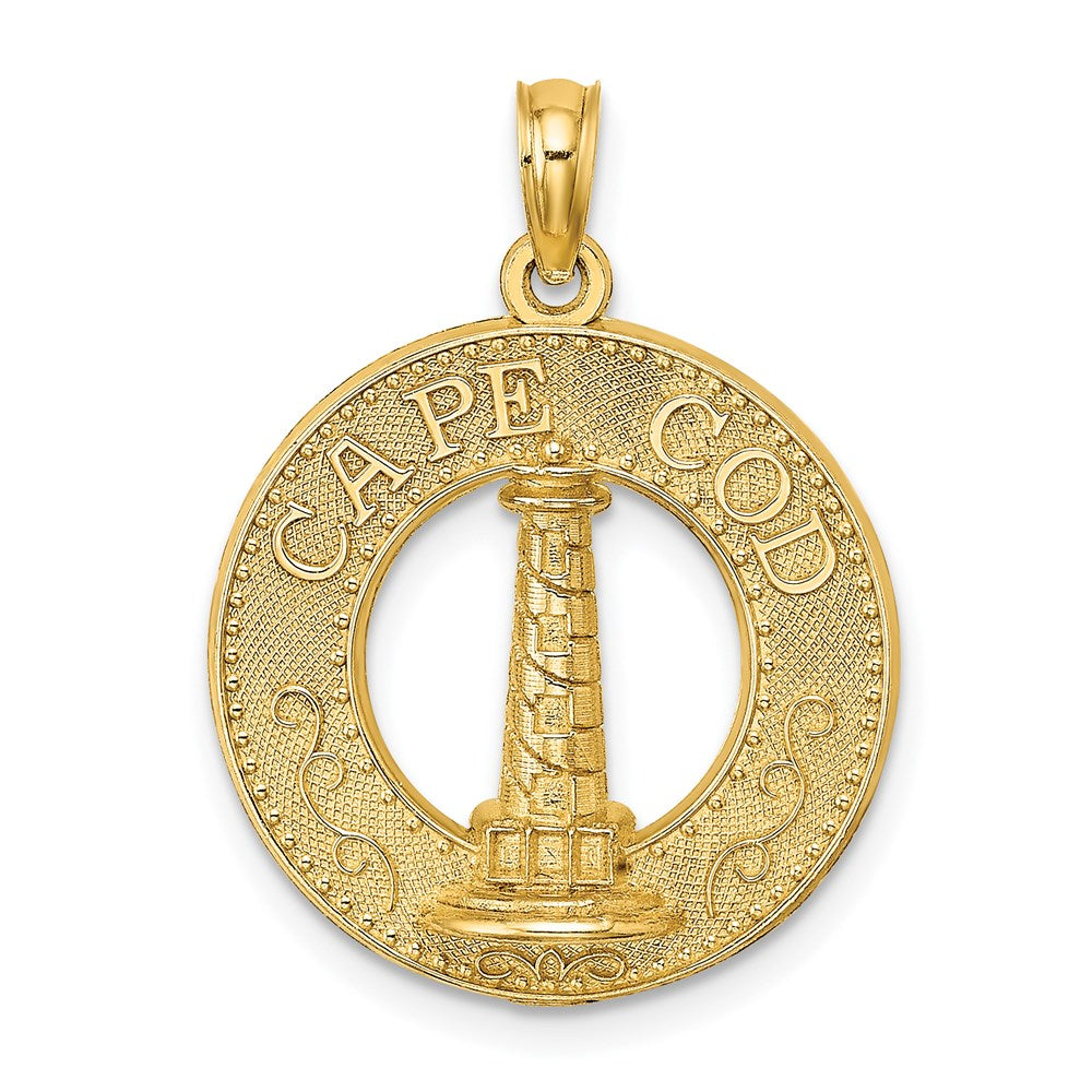 14K Gelbgold CAPE COD Leuchtturm-Charm
