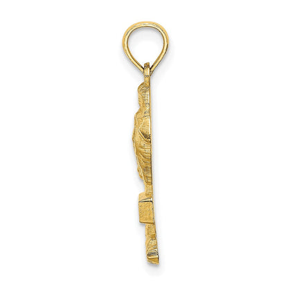 14K Gelbgold SAN DIEGO Palme Charm-Anhänger