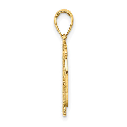14K Gelbgold Charm SAN DIEGO mit Delfinen