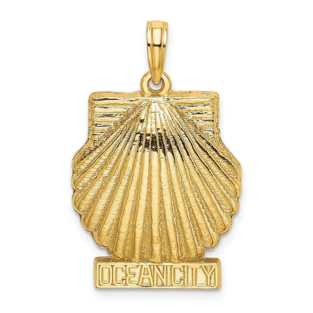 14K Gelbgold OCEAN CITY Muschel-Charm