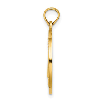 14K Gelbgold CAPE MAY Charm mit Leuchtturm