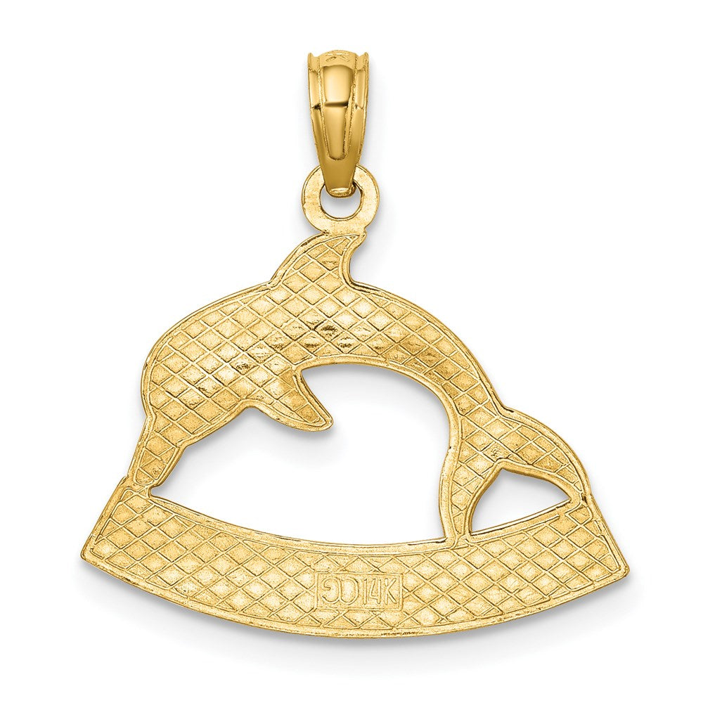14K Gelbgold OCEAN CITY Delfin-Charm