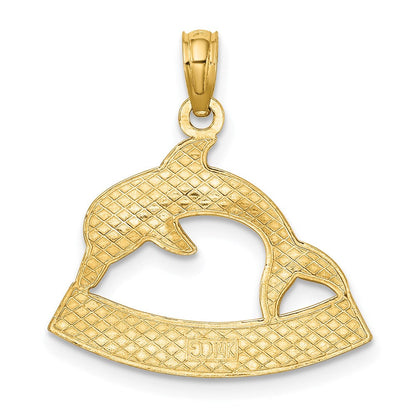 14K Gelbgold OCEAN CITY Delfin-Charm