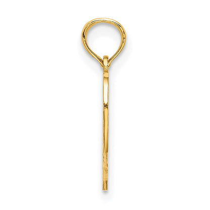 14K Gelbgold 40 in Herz Charm
