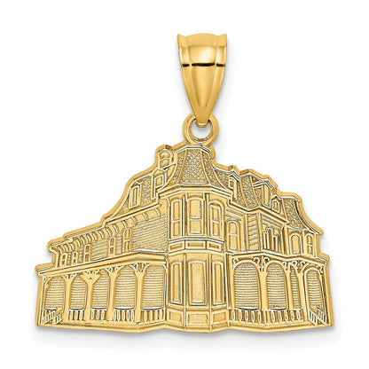 14K Gelbgold "THE QUEEN VICTORIA - CAPE MAY NJ" Charm