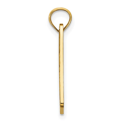 14K Gelbgold Strukturiert Avalon License Platte