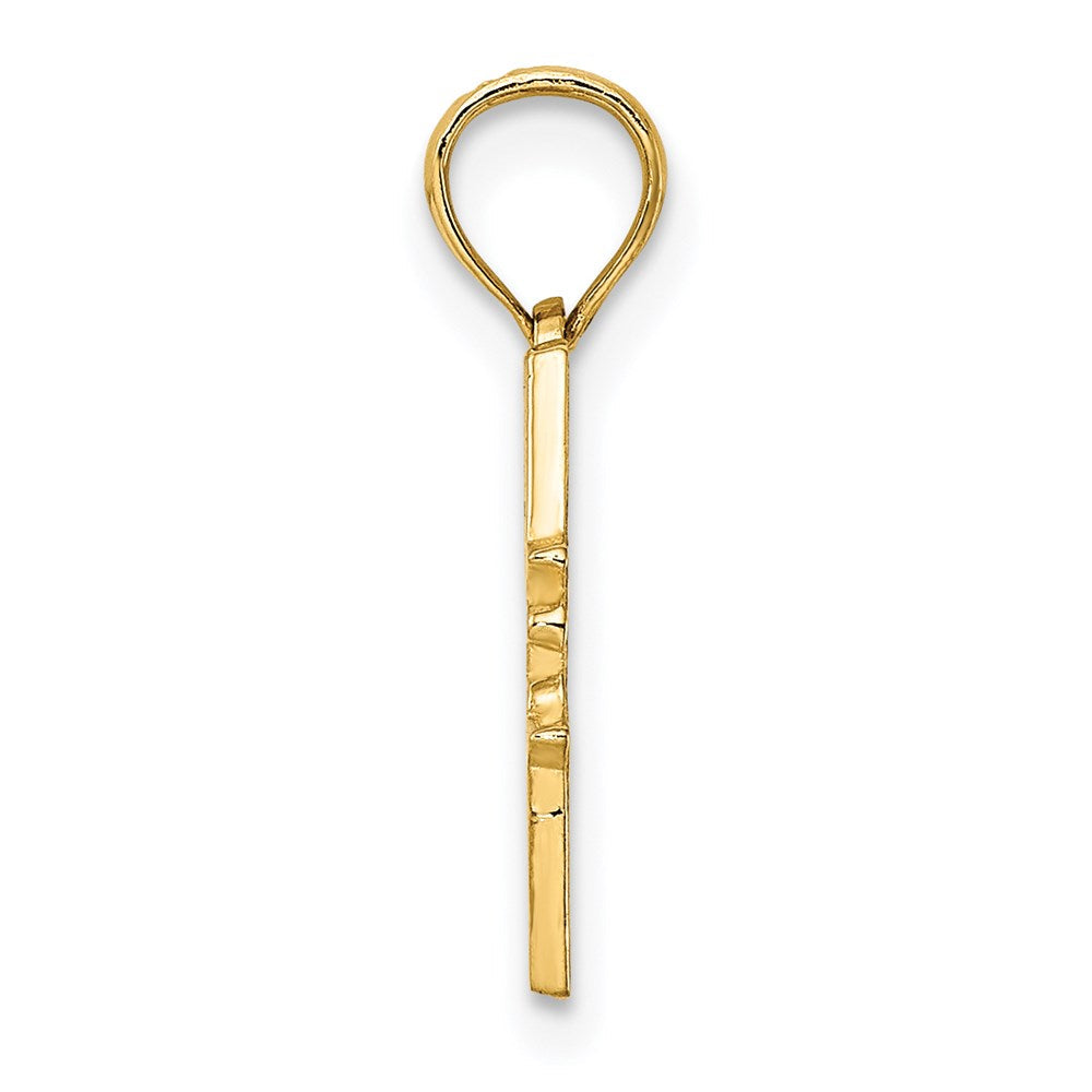 14K Gelbgold Charm "DR. HENRY HUNT HOUSE - CAPE MAY NJ