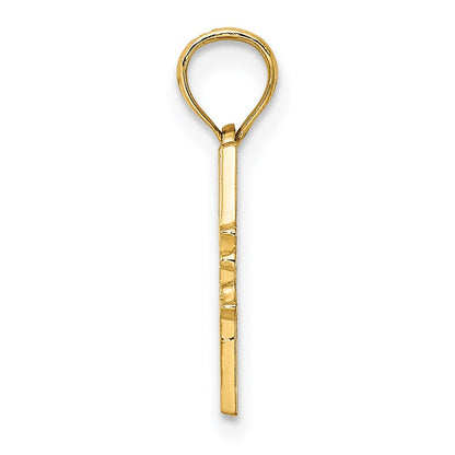 14K Gelbgold Charm "DR. HENRY HUNT HOUSE - CAPE MAY NJ