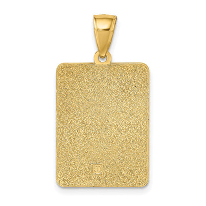 14K Gelbgold Mile Marker 0 / KEY WEST Charm