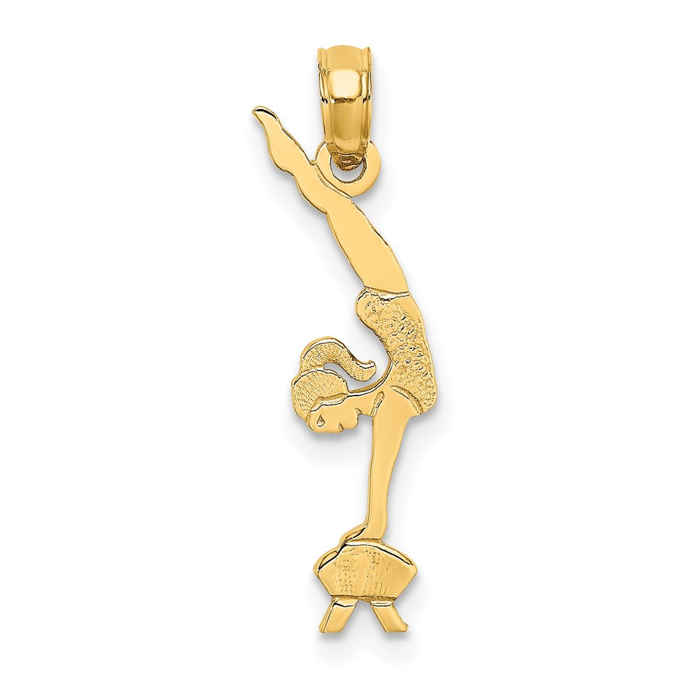 14K Gelbgold Gymnastics Charm