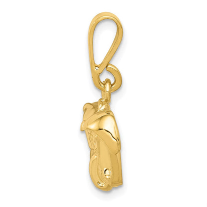 14K Gelbgold Traktor-Anhänger