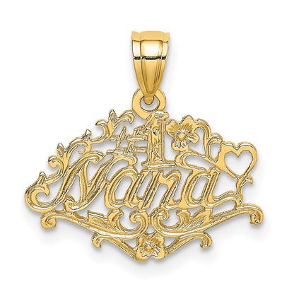 14K Gelbgold #1 Nana Charm