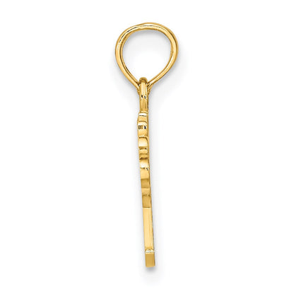 14K Gelbgold Daddy Mädchen Charm