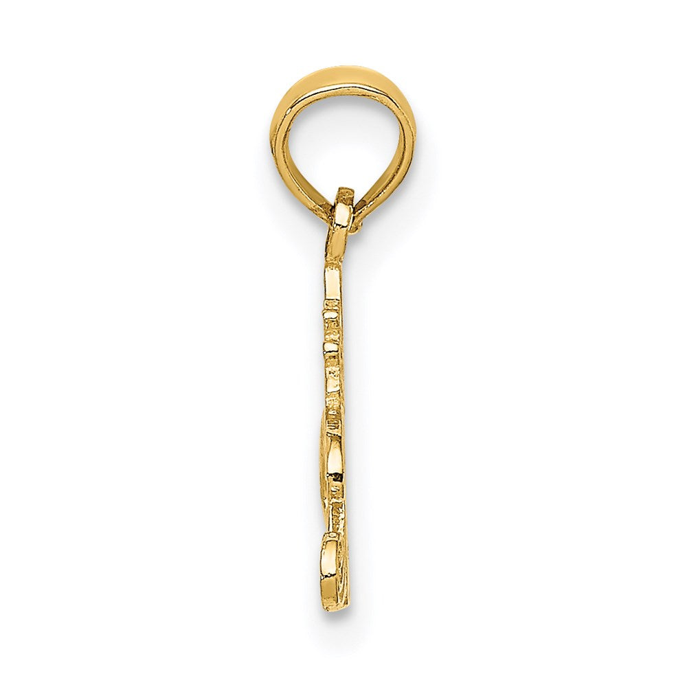 14K Gelbgold #1 Princess Charm