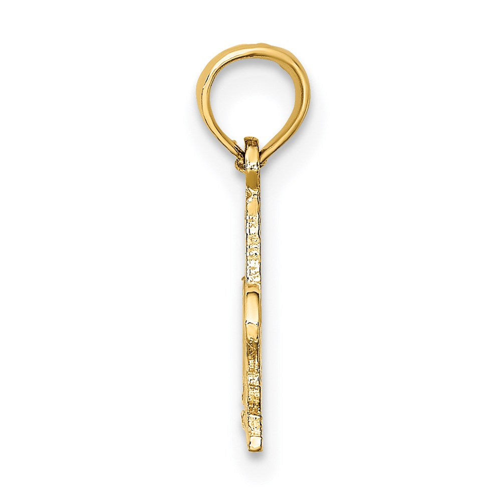 14K Gelbgold #1 Dispatcher Charm