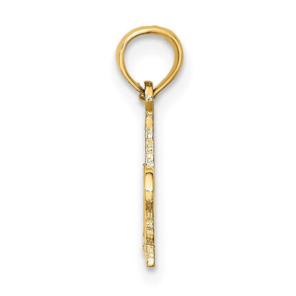 14K Gelbgold #1 Dispatcher Charm