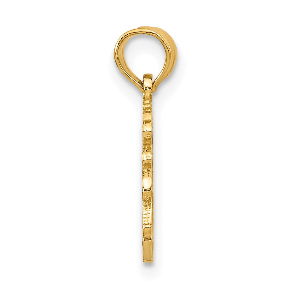 14K Gelbgold Las Vegas Charm