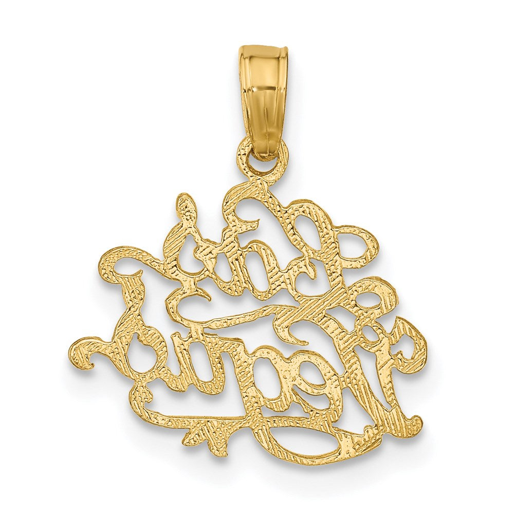 14K Gelbgold Las Vegas Charm