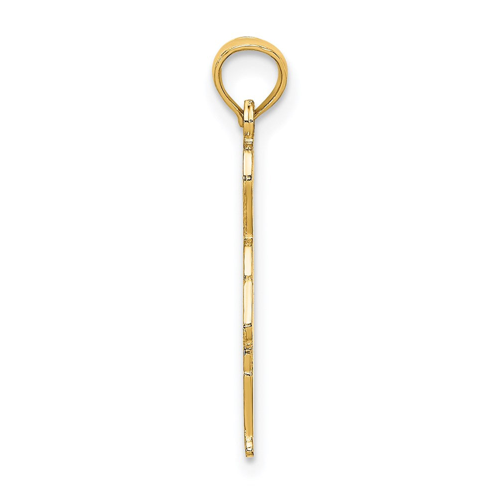 14K Gelbgold Little Junge Walking Charm