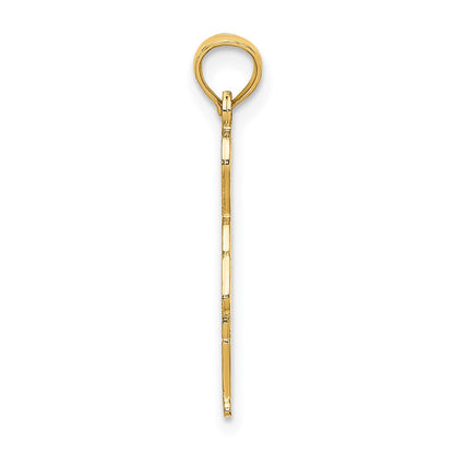 14K Gelbgold Little Junge Walking Charm