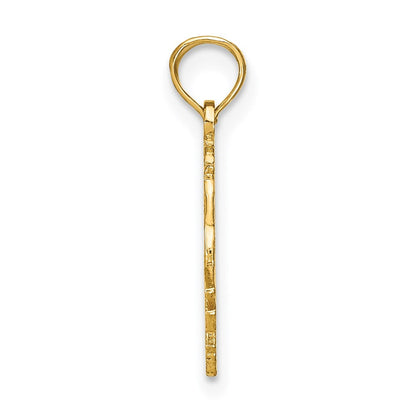 14K Gelbgold Capricorn Tierkreis Charm
