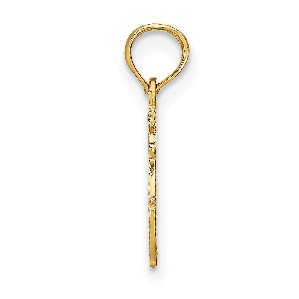 14K Gelbgold Aries Tierkreis Charm
