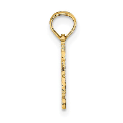 14K Gelbgold Taurus Tierkreis Charm