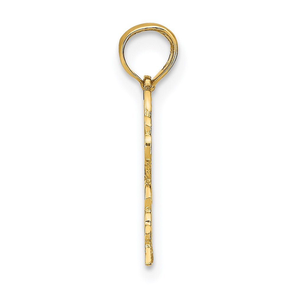 14K Gelbgold Cancer Tierkreis Charm